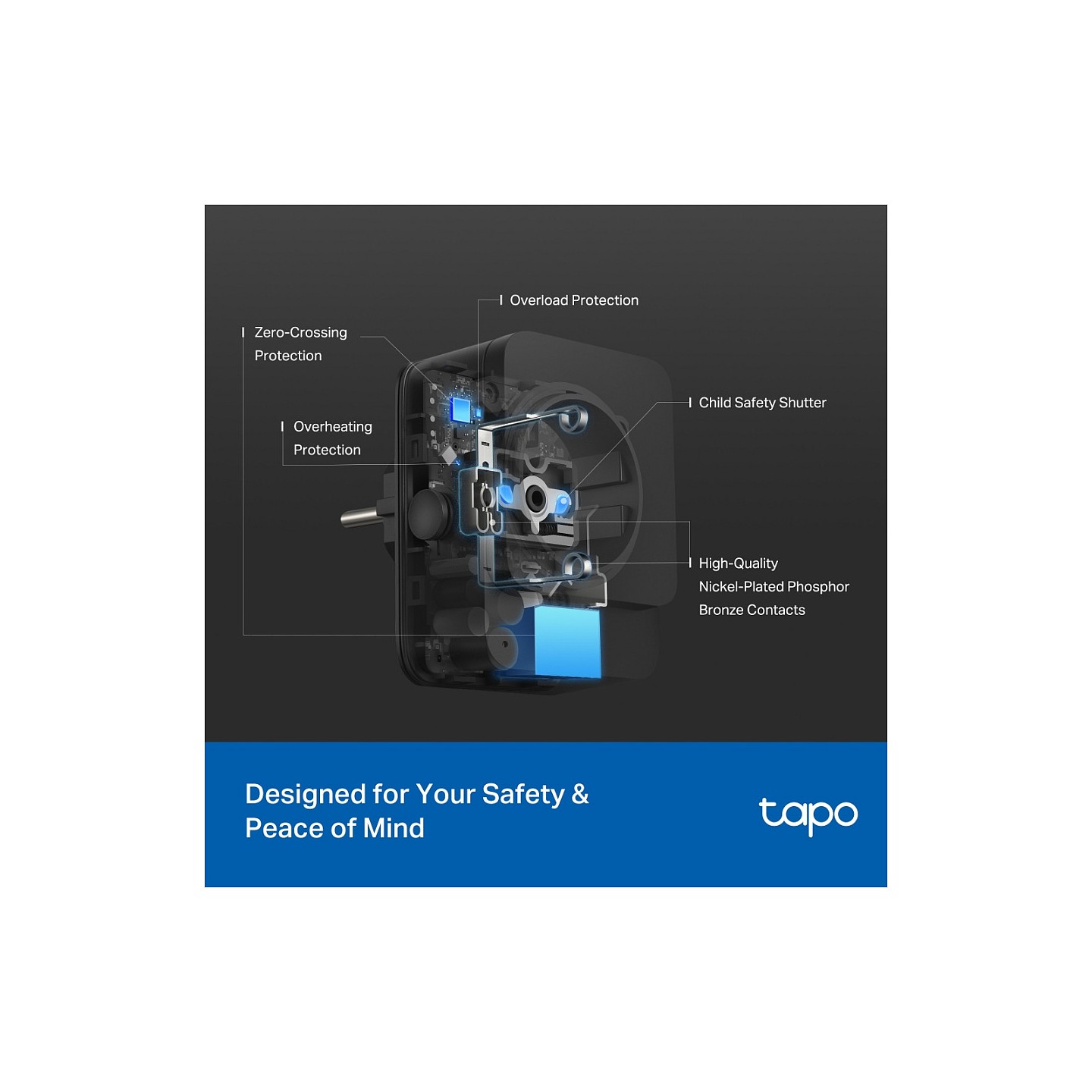 HOME TP-Link Tapo P410M Smart Wi-Fi Outdoor Stecker — Buy in Cyprus with Fast Delivery
