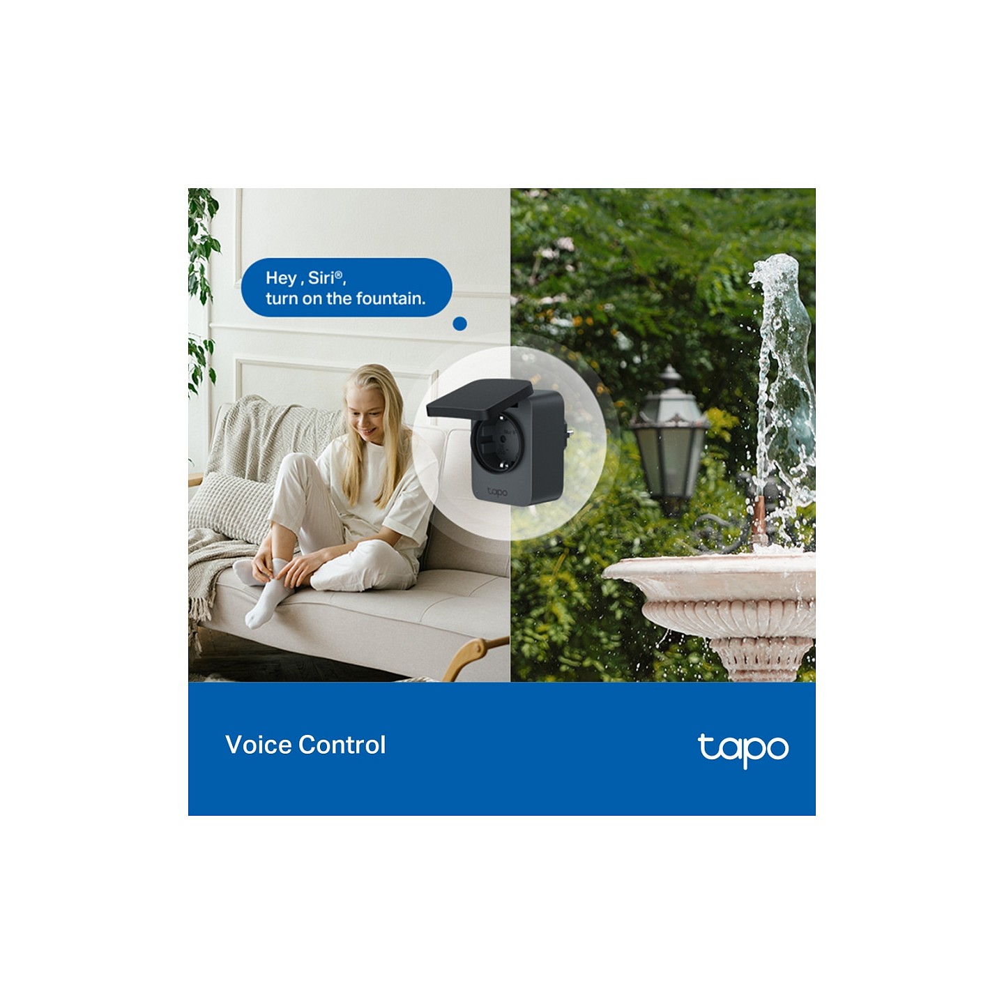 HOME TP-Link Tapo P410M Smart Wi-Fi Outdoor Stecker — Buy in Cyprus with Fast Delivery