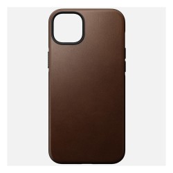 Nomad Modern Leather Case iPhone 14 Plus Rustic Brown — Buy in Cyprus with Fast Delivery