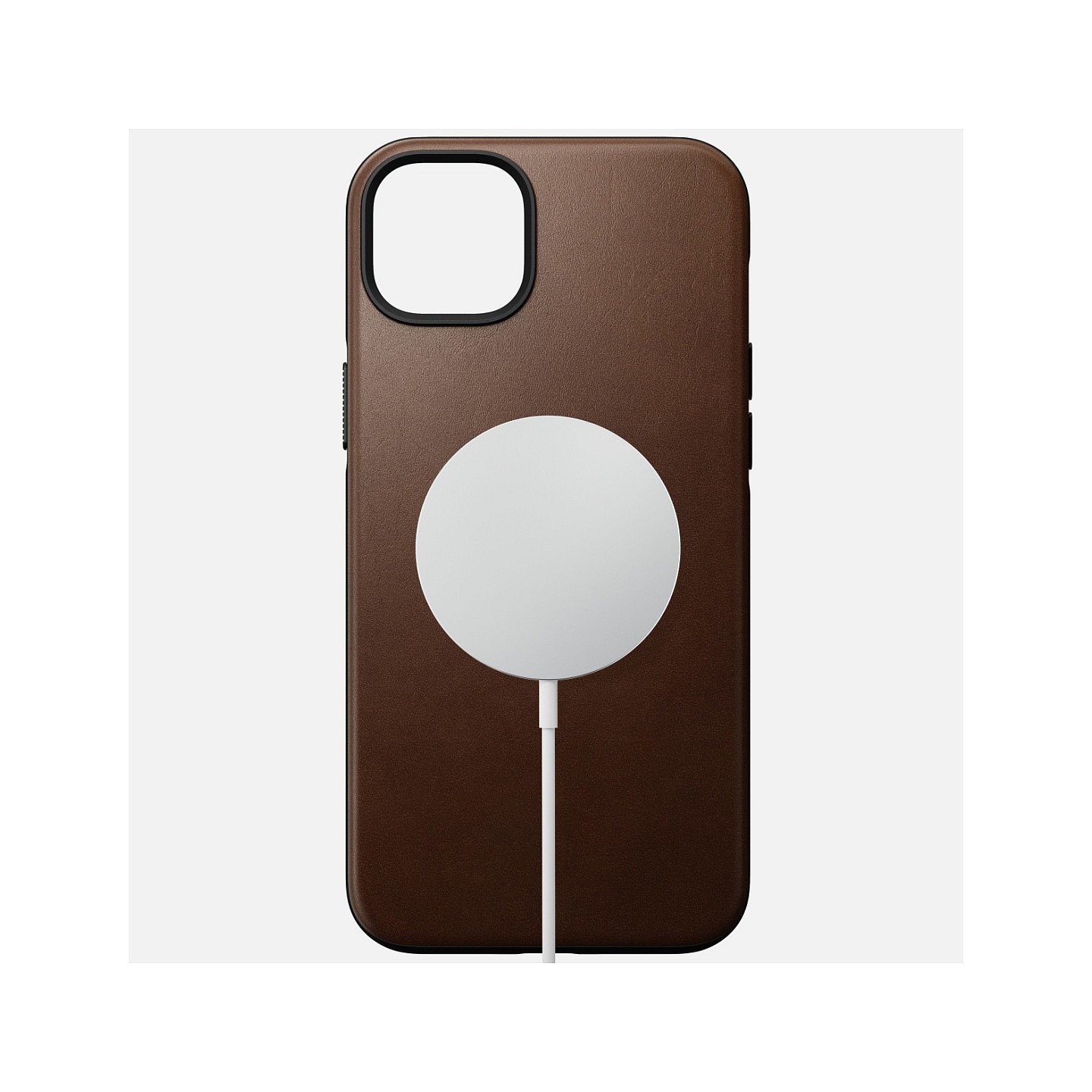 Nomad Modern Leather Case iPhone 14 Plus Rustic Brown — Buy in Cyprus with Fast Delivery