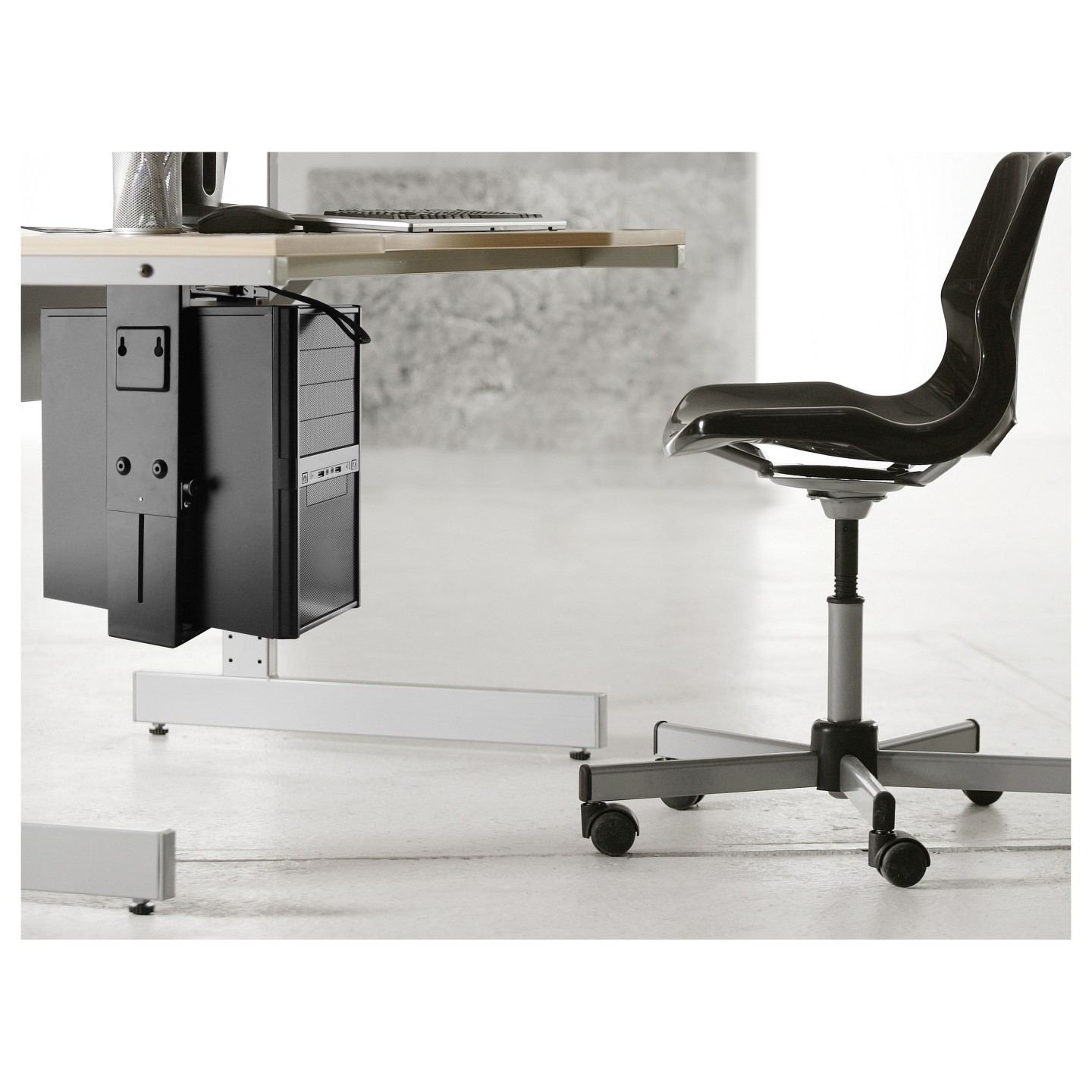 Equip PC-Halterung für Untertischmontage 360° 10Kg schwarz retail — Buy in Cyprus with Fast Delivery