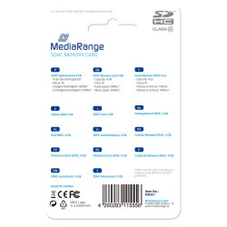 CARD MediaRange 4GB SDHC CL.10 — Buy in Cyprus with Fast Delivery