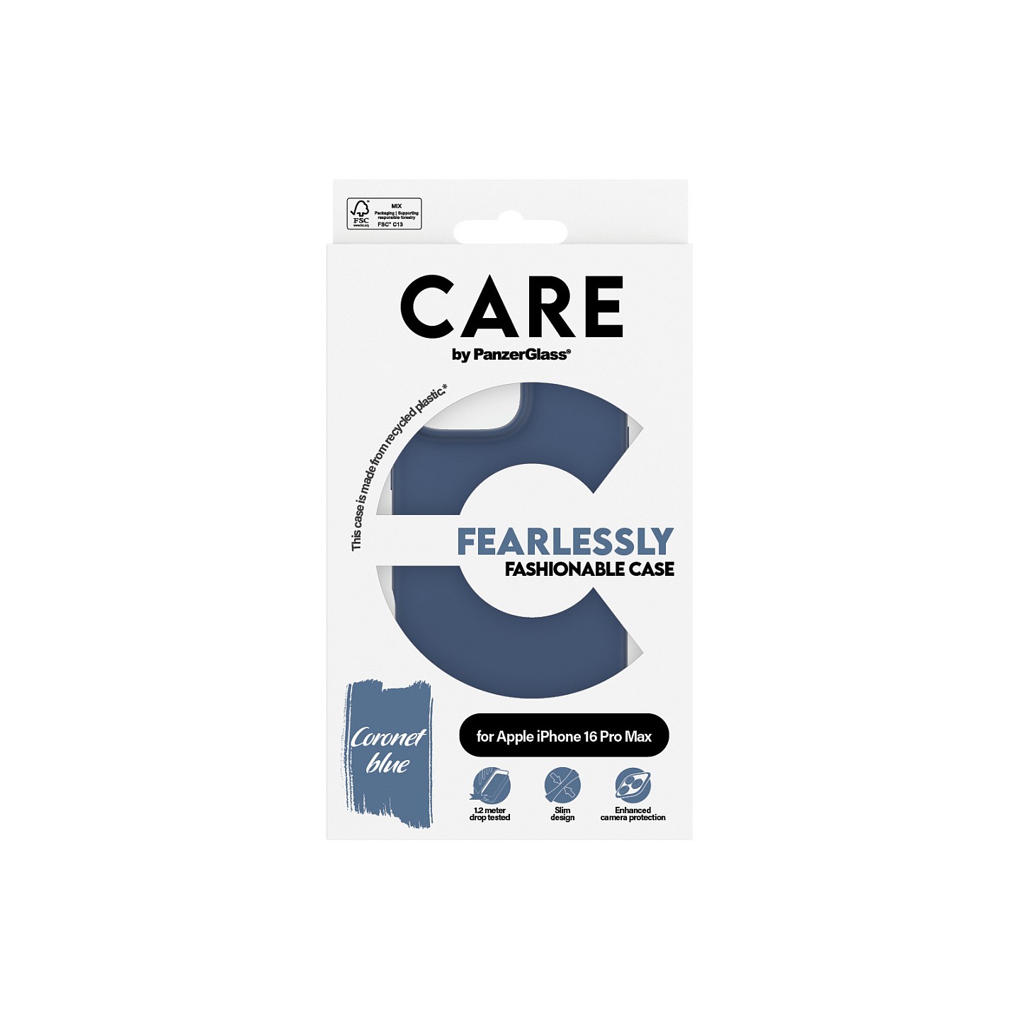 CARE Case Fashion Blue iPhone 16 Pro Max — Buy in Cyprus with Fast Delivery