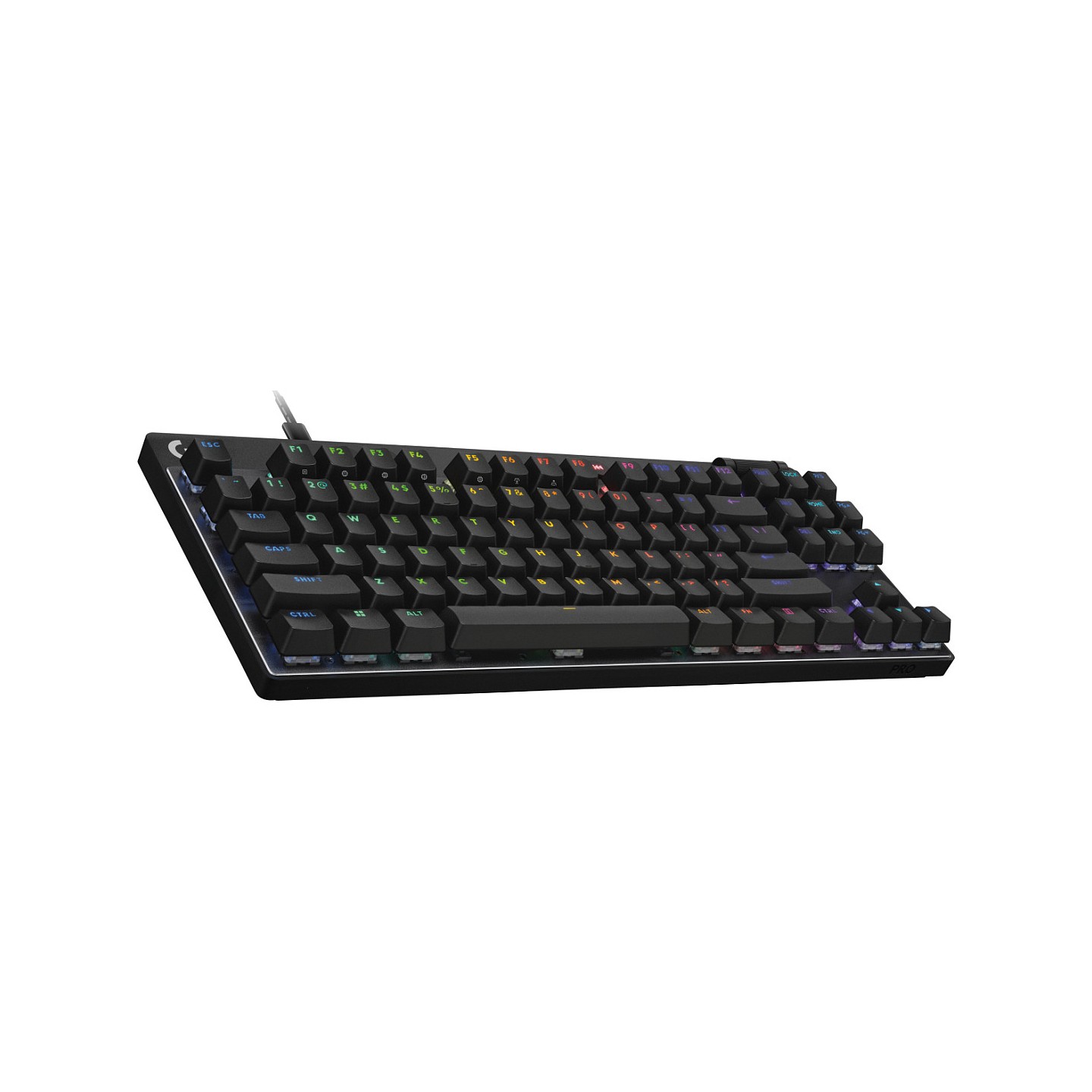 Logitech PRO X TKL RAPID Schwarz . Kabelgebundene Gaming-Tastatur. Magnetische Analog-Switches. Rapid-Trigger. LIGHTS...