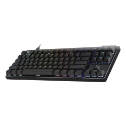 Logitech PRO X TKL RAPID Schwarz . Kabelgebundene Gaming-Tastatur. Magnetische Analog-Switches. Rapid-Trigger. LIGHTS...