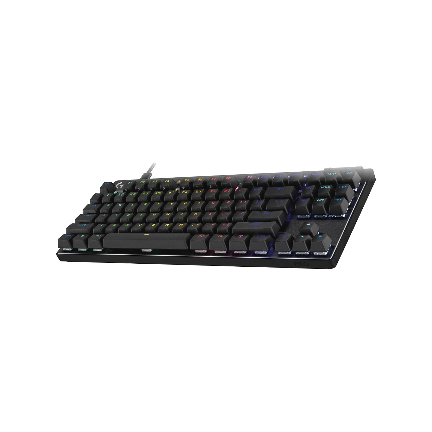 Logitech PRO X TKL RAPID Schwarz . Kabelgebundene Gaming-Tastatur. Magnetische Analog-Switches. Rapid-Trigger. LIGHTS...