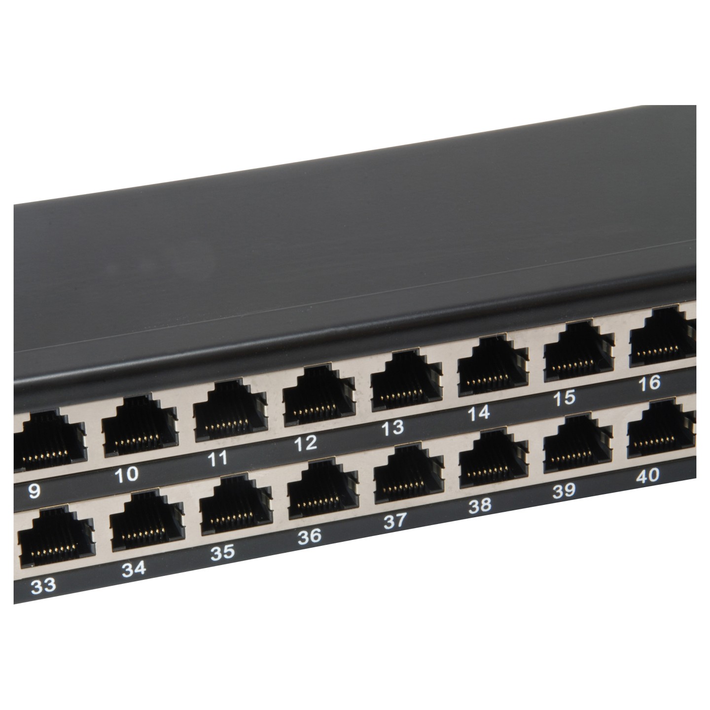 Equip Patchpanel 48x RJ45 Cat6 19' FTP 1HE ISO IEC schwarz — Buy in Cyprus with Fast Delivery