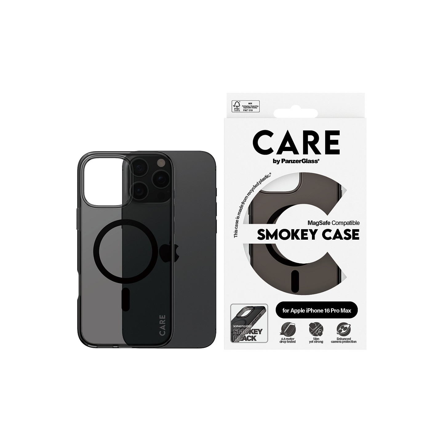 CARE Case Flagship Smokey MagSAFE iPhone 16 Pro Max — Buy in Cyprus with Fast Delivery