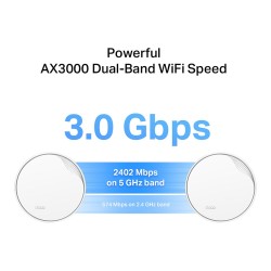 TP-LINK Router DECO X50-POE(2-PACK) Deco X50-PoE Doppelpack wei — Buy in Cyprus with Fast Delivery