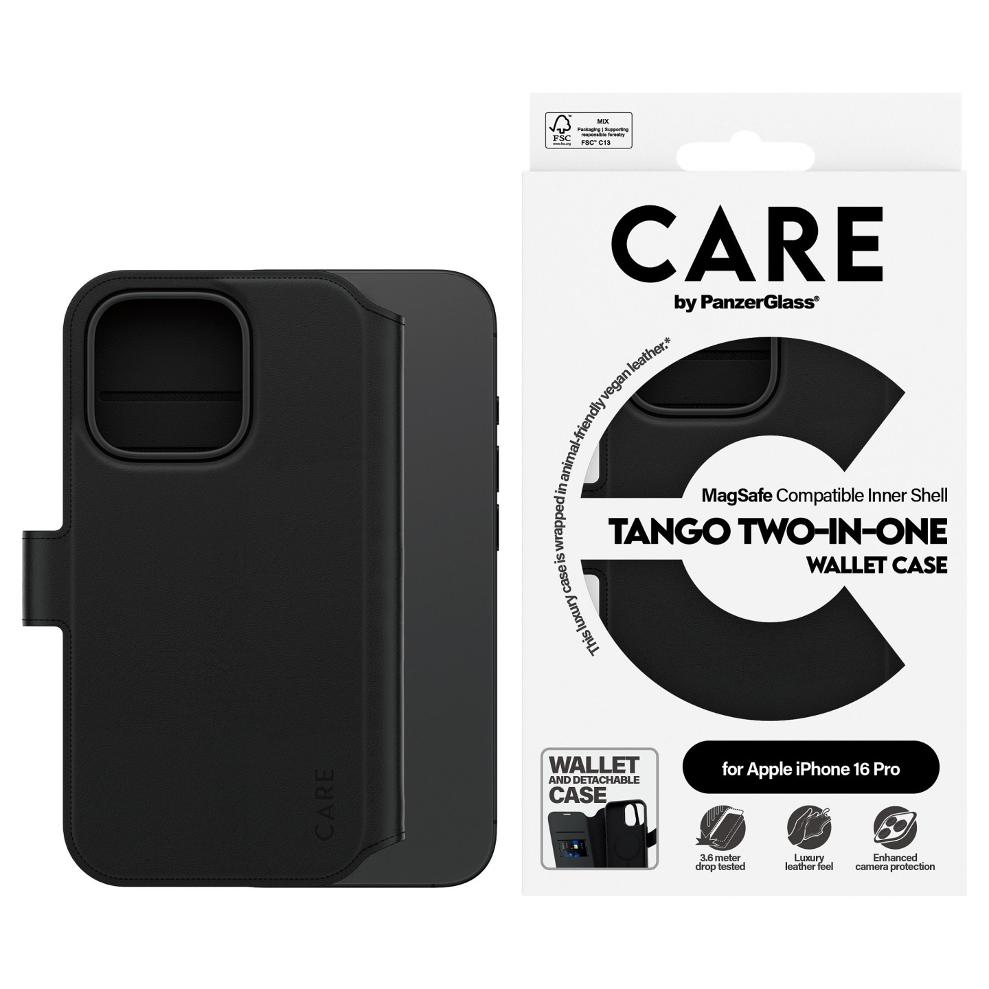 CARE Case Feature Tango 2-in-1 Wallet Case iPhone 16 Pro — Buy in Cyprus with Fast Delivery