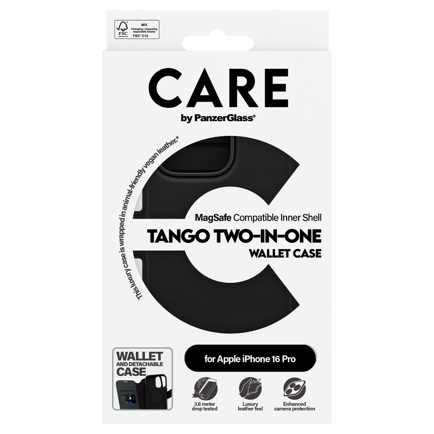 CARE Case Feature Tango 2-in-1 Wallet Case iPhone 16 Pro — Buy in Cyprus with Fast Delivery