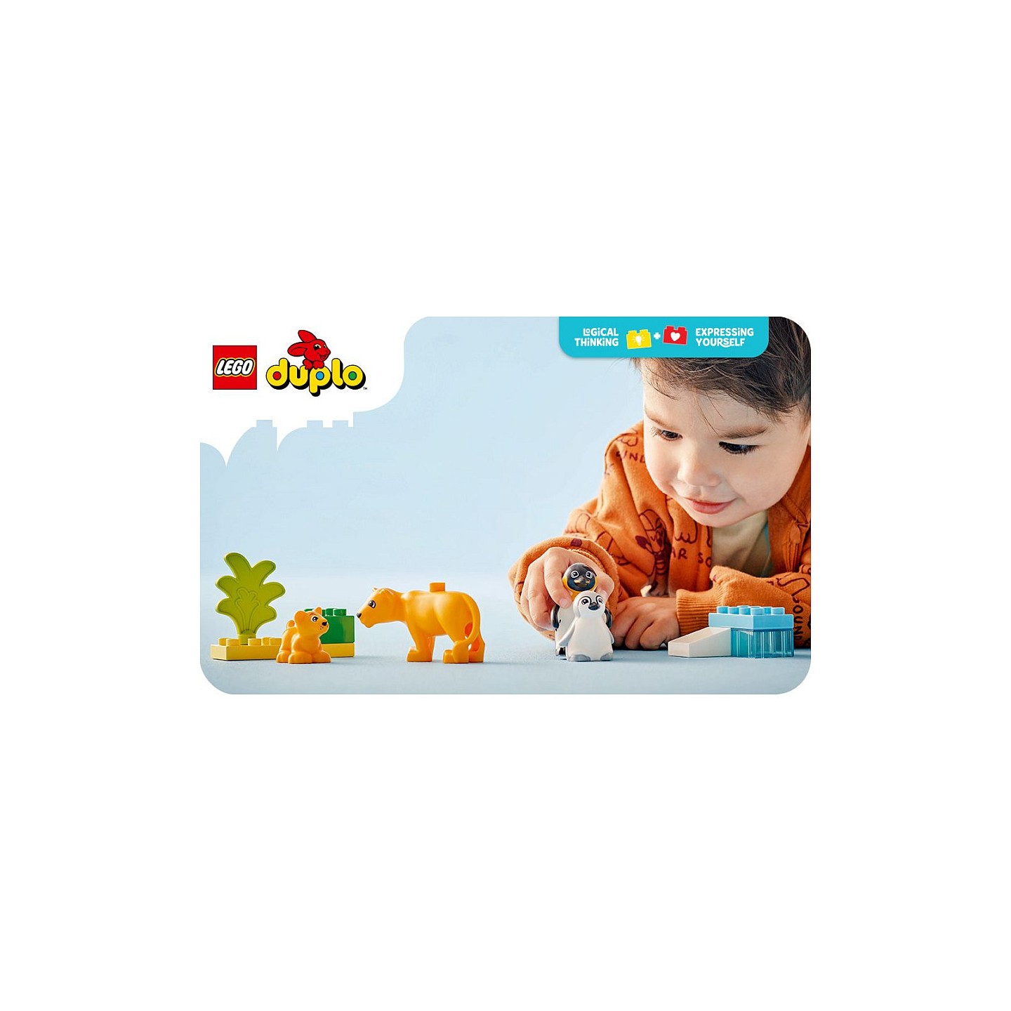 LEGO 10442 DUPLO Town Wildtier-Familien: Pinguine und Lwen — Buy in Cyprus with Fast Delivery