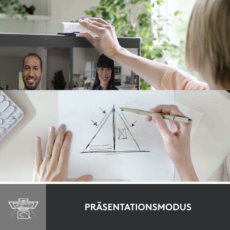 Buy Logitech Brio 500 - Full HD 1080p Webcam, 60 fps, 90° FOV, Privacy Shutter ... in Cyprus, Nicosia, Limassol, Larnaka, Pafos