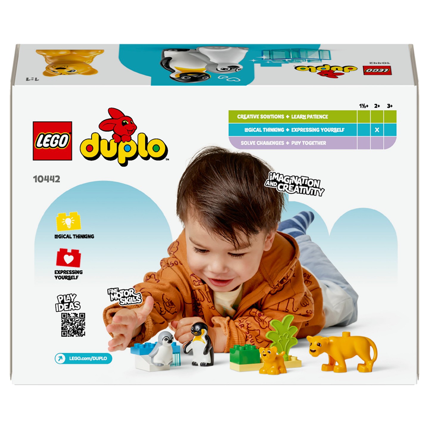 LEGO 10442 DUPLO Town Wildtier-Familien: Pinguine und Lwen — Buy in Cyprus with Fast Delivery