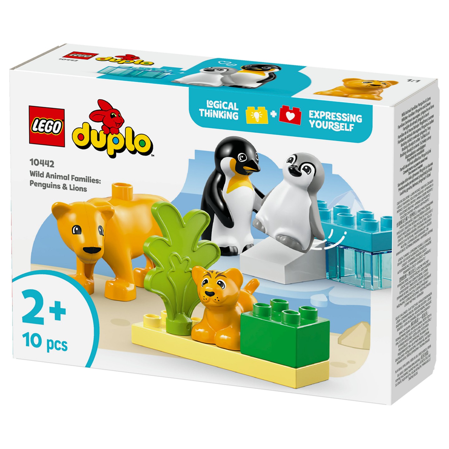 LEGO 10442 DUPLO Town Wildtier-Familien: Pinguine und Lwen — Buy in Cyprus with Fast Delivery