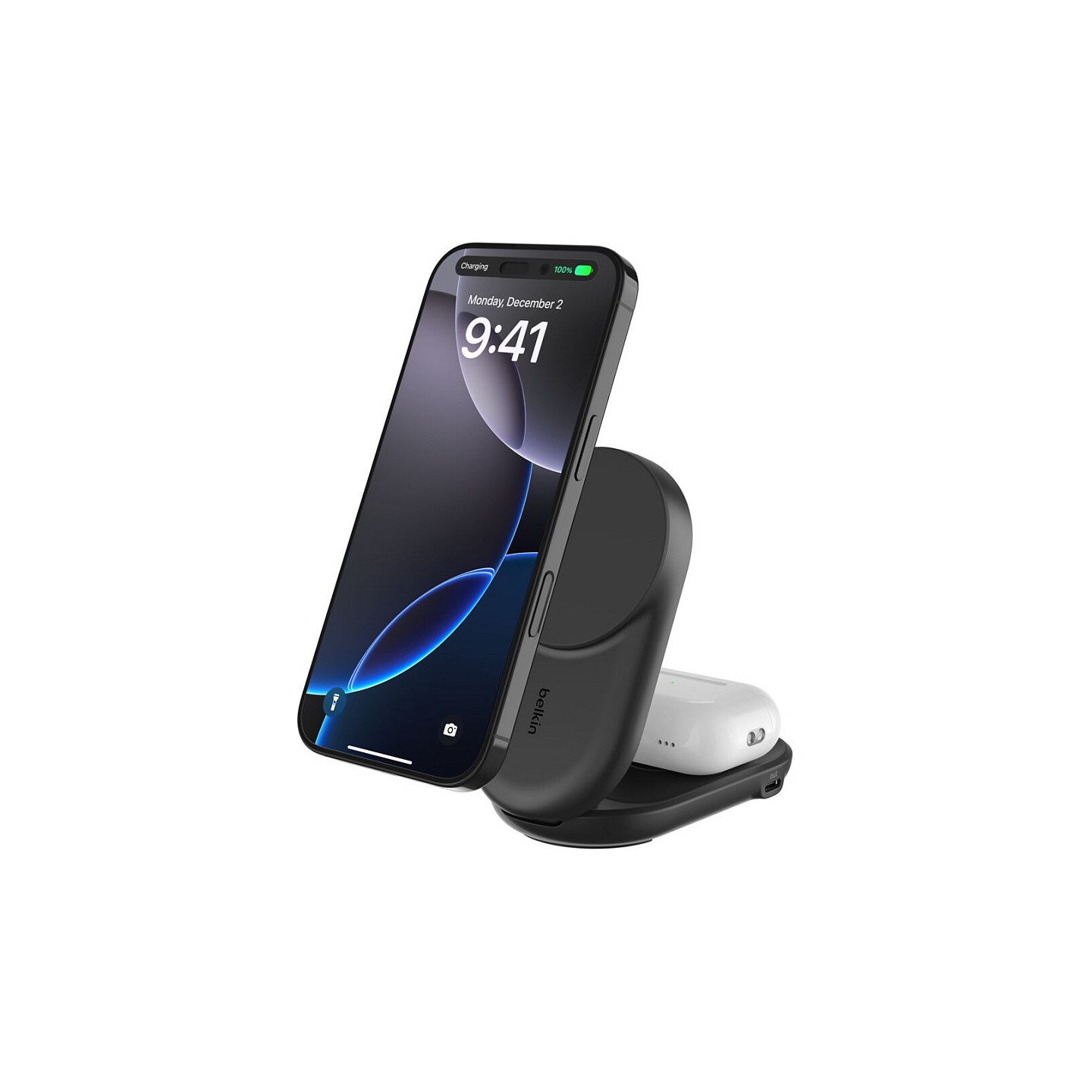 Belkin Wireless Charger mit QI2 (2-in-1). Schwarz. 25W — Buy in Cyprus with Fast Delivery