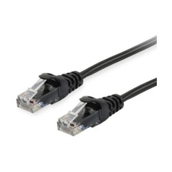 Equip Patchkabel Cat6 U UTP 2xRJ45 0.15m schwarz Polybeutel — Buy in Cyprus with Fast Delivery