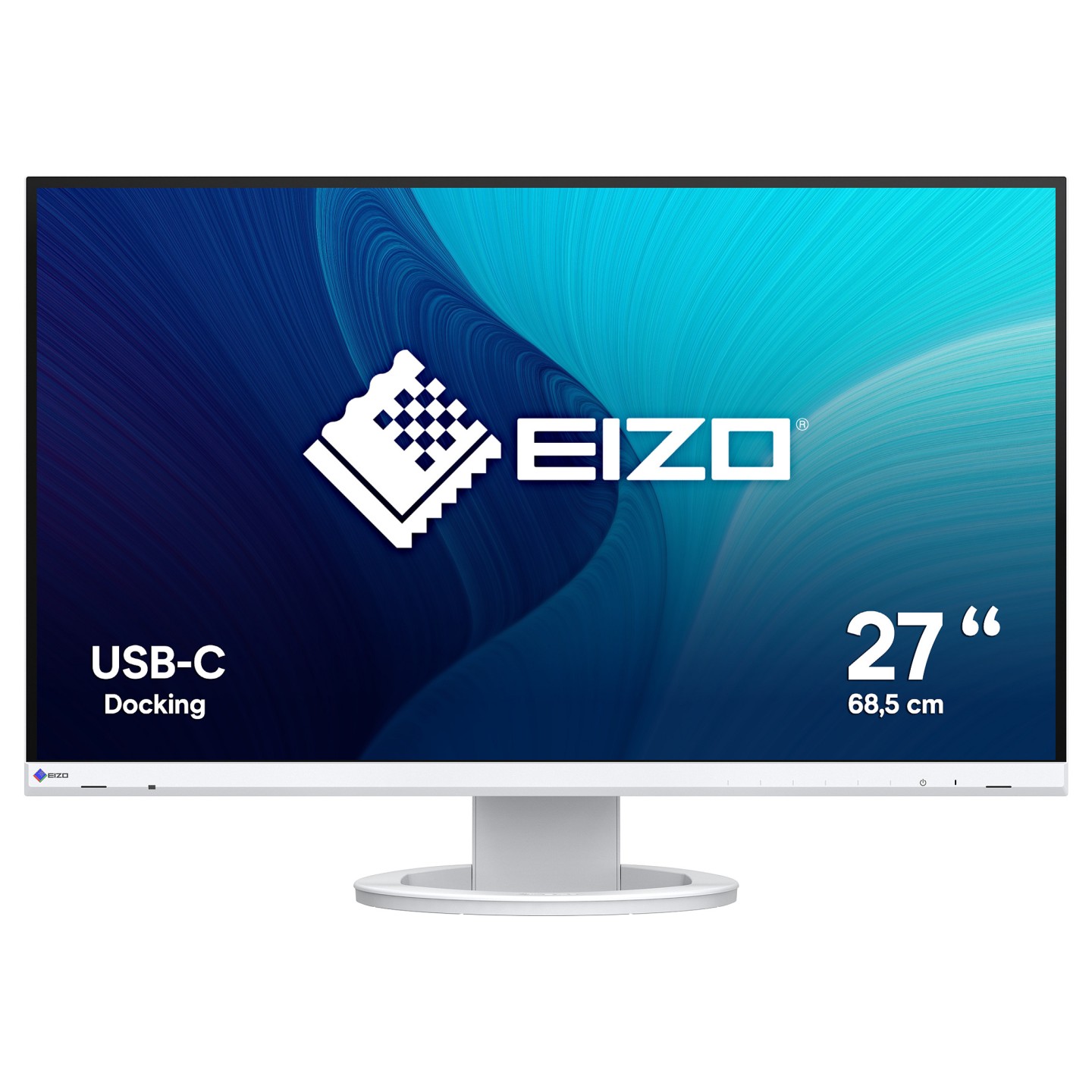 EIZO 68.5cm (27') EV2720-WT 16:9 HDMI+DP+USB-C IPS white — Buy in Cyprus with Fast Delivery