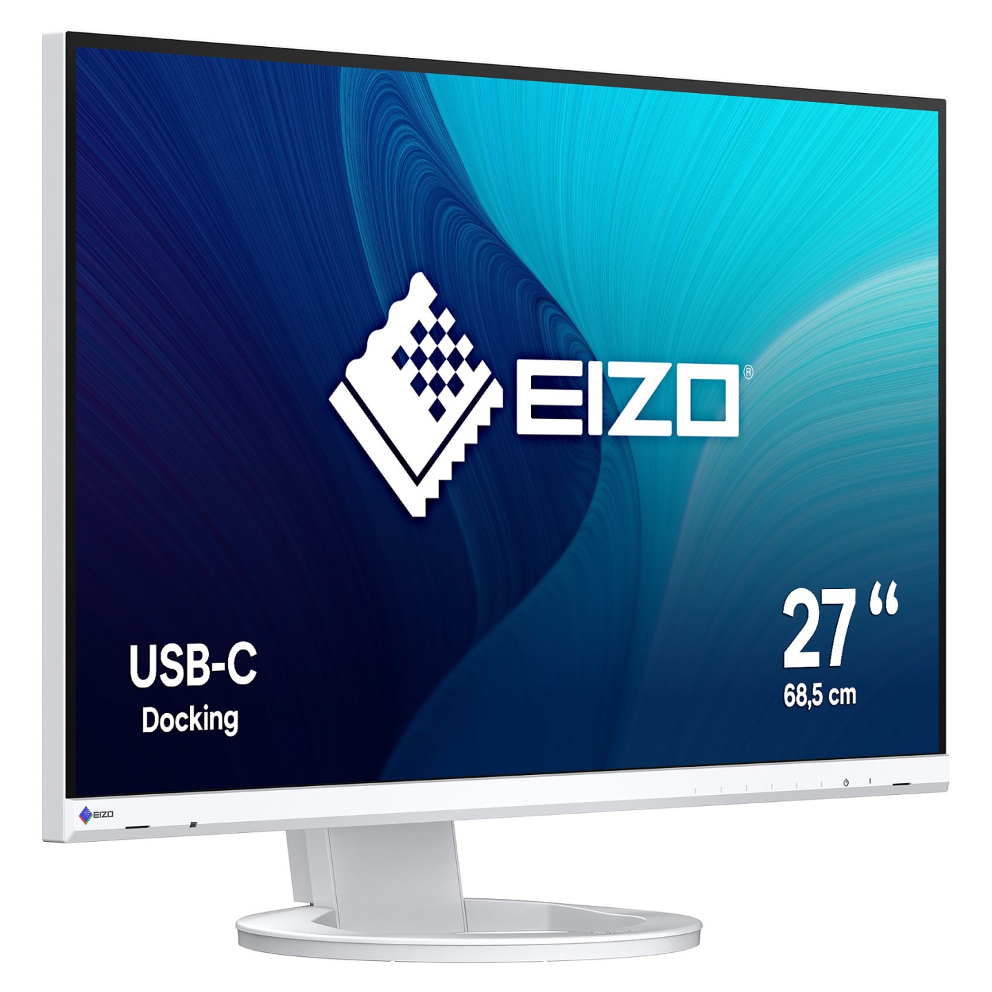 EIZO 68.5cm (27') EV2720-WT 16:9 HDMI+DP+USB-C IPS white — Buy in Cyprus with Fast Delivery