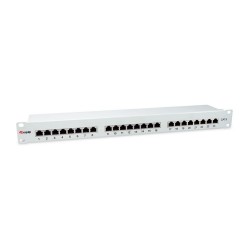 Equip Patchpanel 24x RJ45 Cat6 19' FTP 1HE ISO IEC hellgrau — Buy in Cyprus with Fast Delivery
