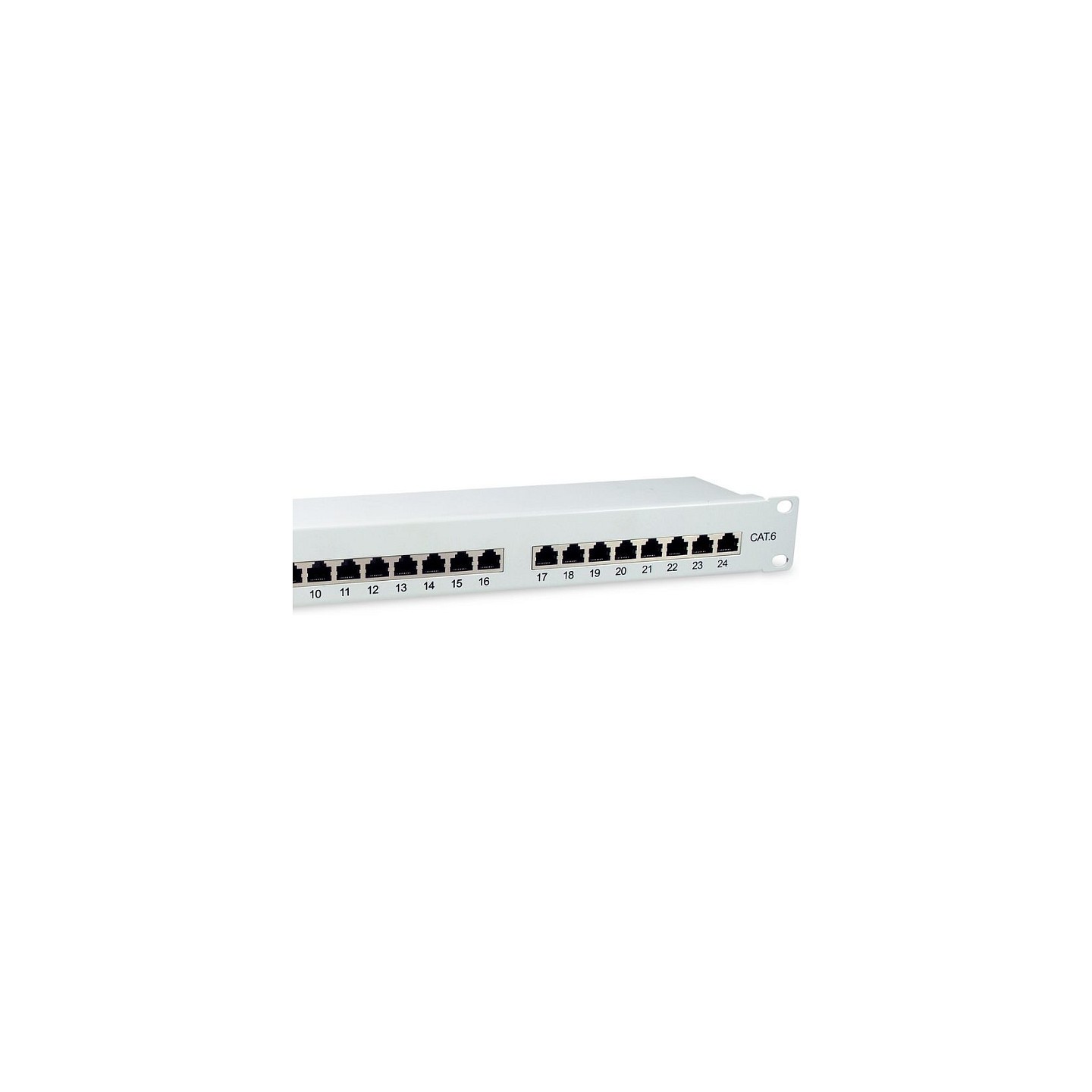 Equip Patchpanel 24x RJ45 Cat6 19' FTP 1HE ISO IEC hellgrau — Buy in Cyprus with Fast Delivery