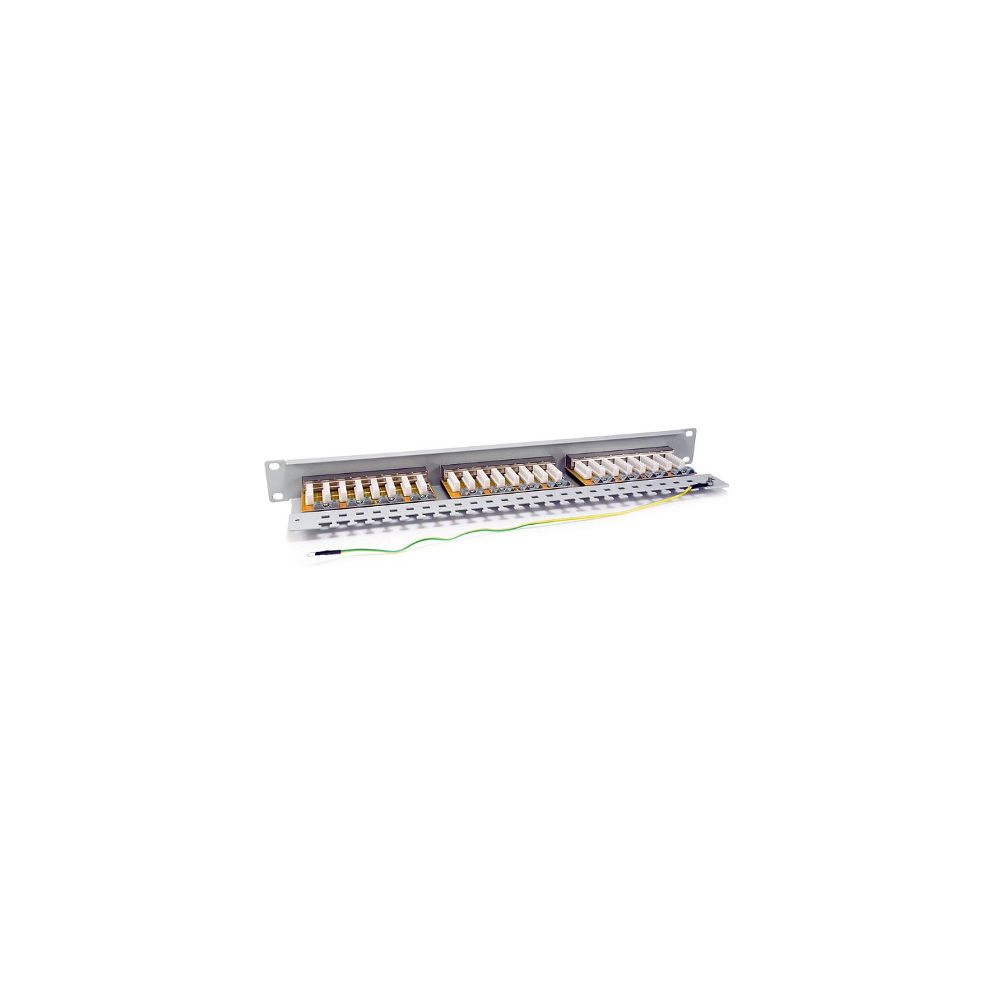 Equip Patchpanel 24x RJ45 Cat6 19' FTP 1HE ISO IEC hellgrau — Buy in Cyprus with Fast Delivery
