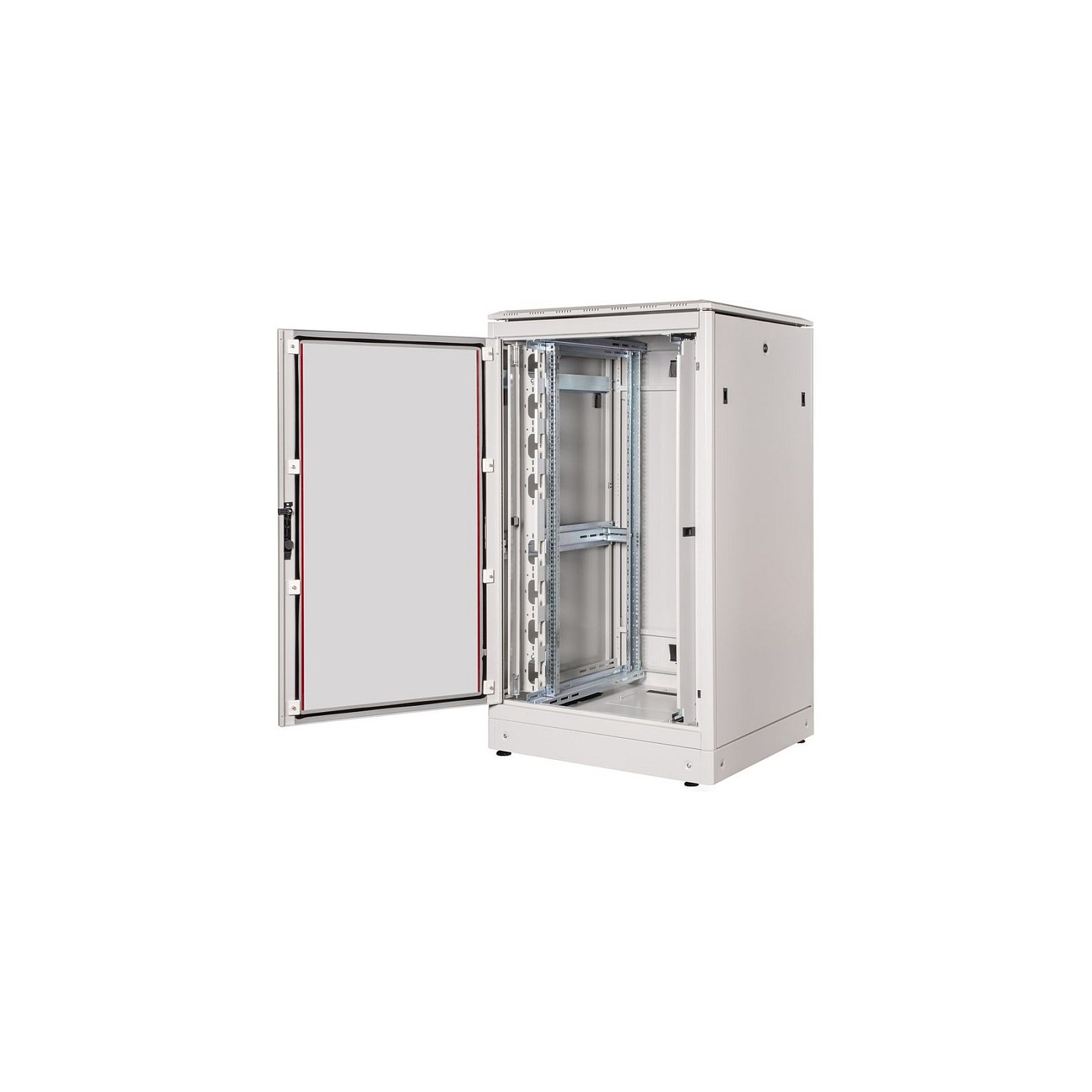 ROLINE 19-Zoll Netzwerkschrank Pro 26 HE. 800x800 BxT Glastr grau — Buy in Cyprus with Fast Delivery