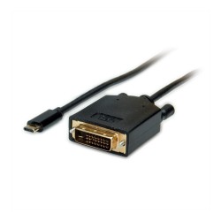 VALUE USB Typ C - DVI Adapterkabel. ST ST. 1 m — Buy in Cyprus with Fast Delivery