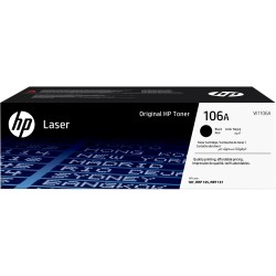 Buy HP 106A Original Black Toner Cartridge - W1106A - 1,000 pages (Single Pack) in Cyprus, Nicosia, Limassol, Larnaka, Pafos