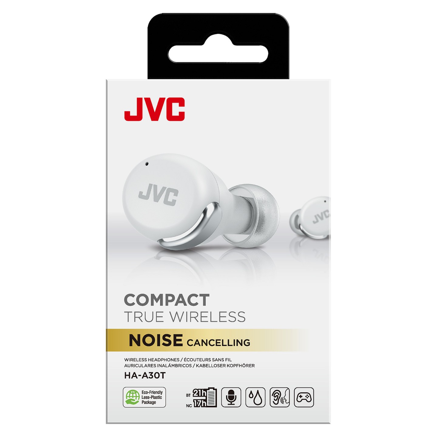 JVC HA-A30T-W-U weiss Kopfhörer In Ear klein und leicht TWS ANC — Buy in Cyprus with Fast Delivery