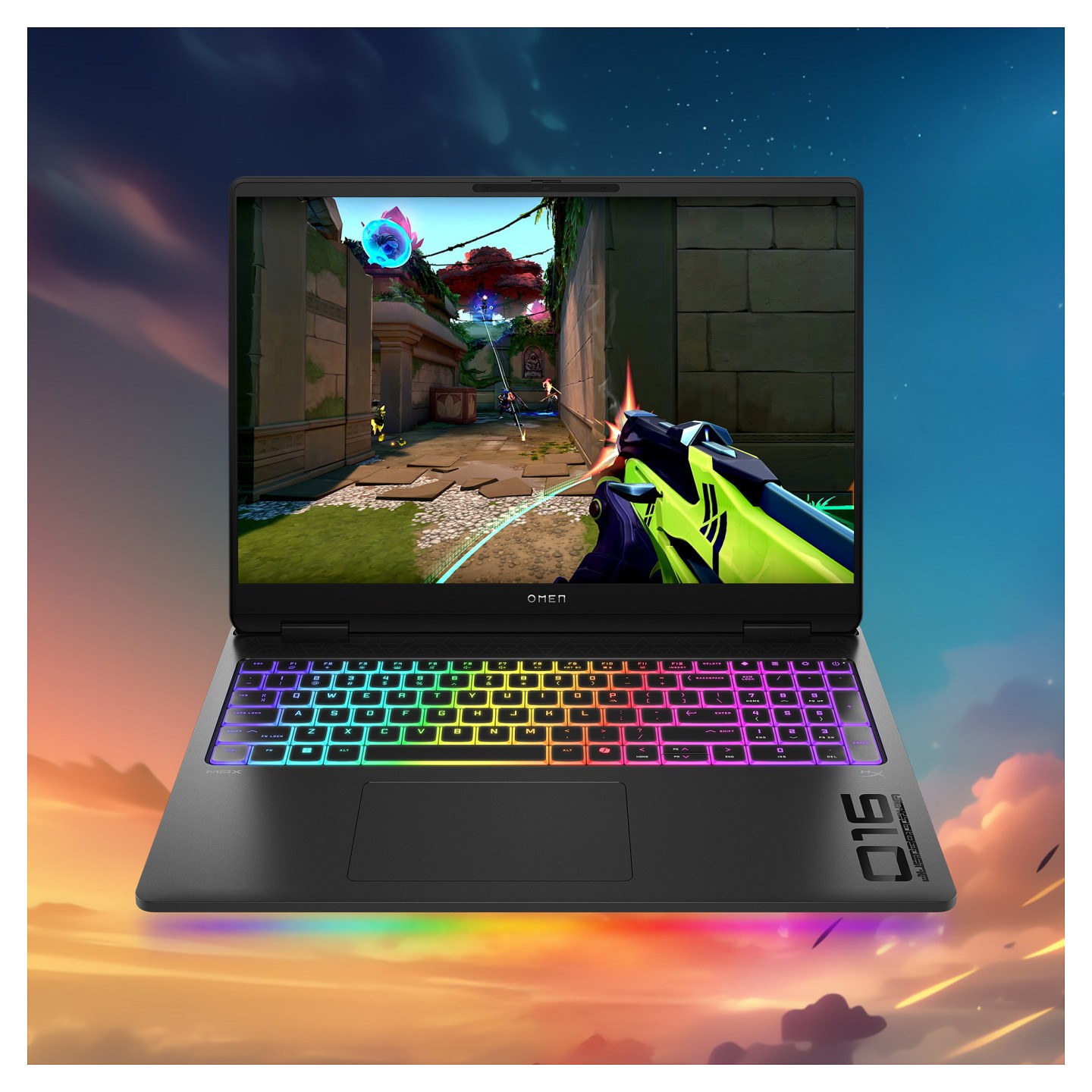 HP OMEN MAX Gaming Laptop 16-ak0097ng 16' 2.5K IPS AMD RyzenTM AI 9 HX 375 32GB 1TB RTX 5080 W11Home
