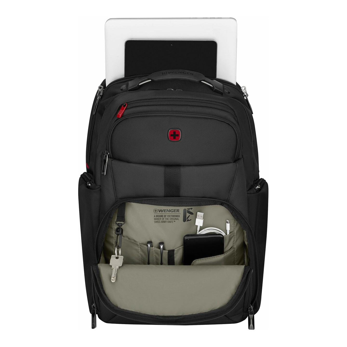 WENGER Meteor 43.18cm 17Zoll Laptop Backpack with Tablet Pocket Black — Buy in Cyprus with Fast Delivery