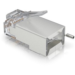 Buy Ubiquiti UISP-Connector-SHD - RJ45 Male Shielded Connectors, Silver - Pack o... in Cyprus, Nicosia, Limassol, Larnaka, Pafos
