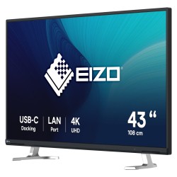 EIZO 108cm (42.5') EV4340X-BK 16:09 4K 2xHDMI+DP+USB-C IPS — Buy in Cyprus with Fast Delivery