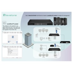 LevelOne IGS-2108 Hilbert 8-Port Gigabit Smart Lite Switch — Buy in Cyprus with Fast Delivery