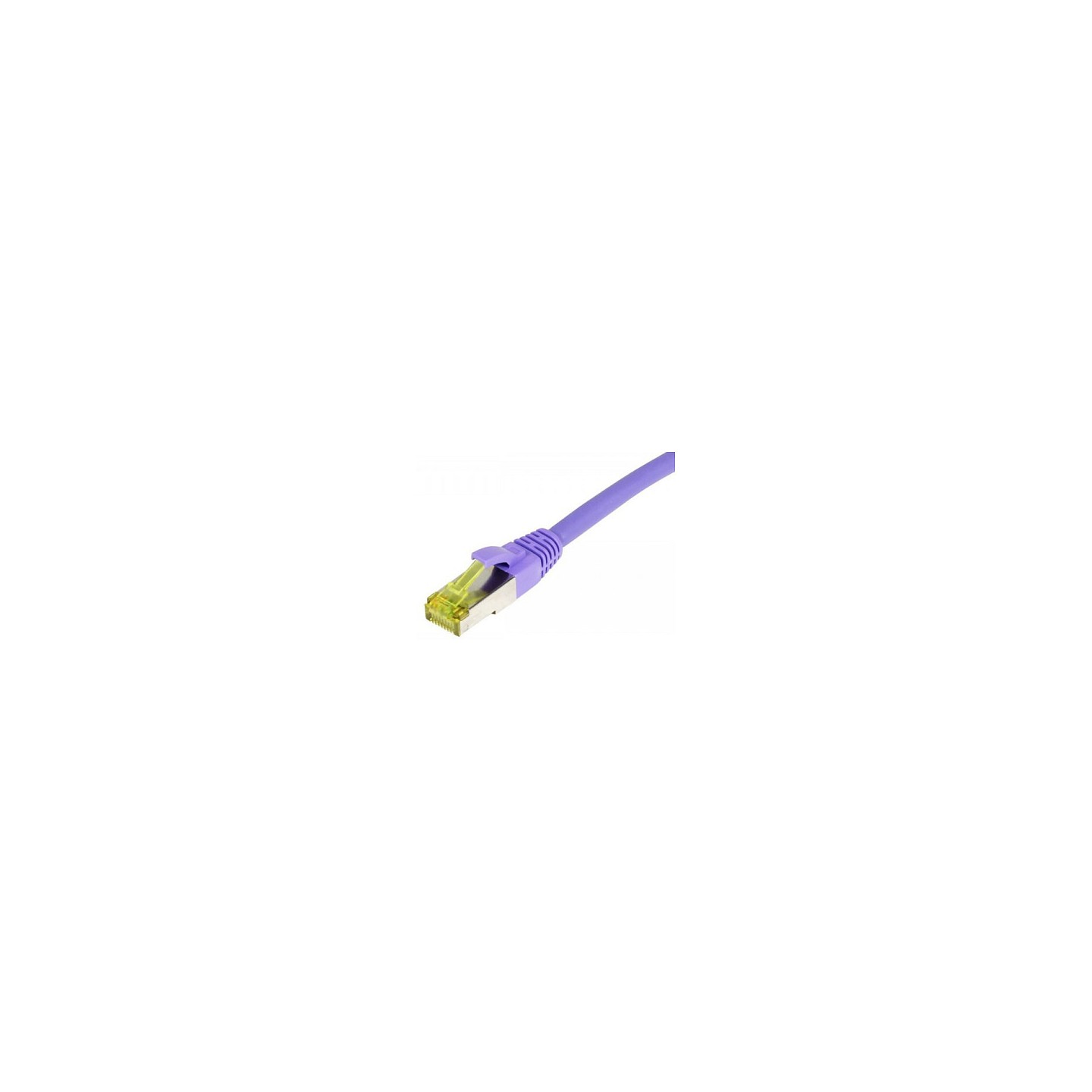 Synergy21 Patchkabel RJ45. CAT6A 500Mhz. 5m. lila. S-STP(S FTP). TPE LSZH(Ultraflex). AWG26. mit CAT7 Rohkabel.