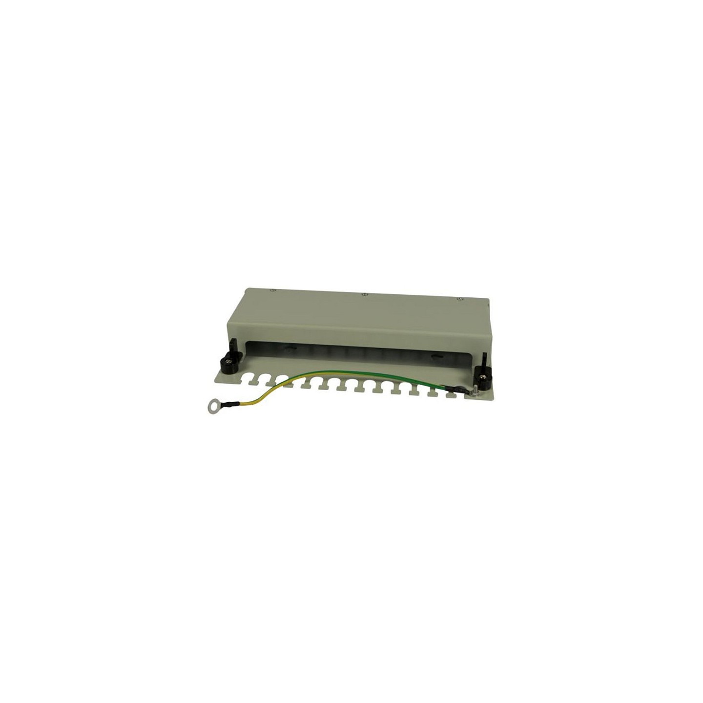 Synergy21 Keystone. Modulträger. Patchpanel für 12x TP-Modul. Aufputz. Metall. Lichtgrau — Buy in Cyprus with Fast Delivery