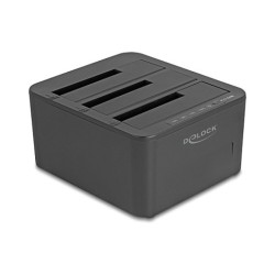 USB Dockingstation für 3 x SATA HDD SSD mit 1:2 Klon Funktion — Buy in Cyprus with Fast Delivery