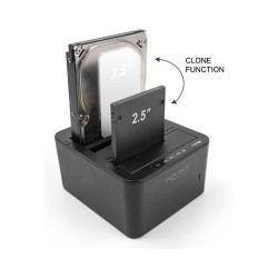 USB Dockingstation für 3 x SATA HDD SSD mit 1:2 Klon Funktion — Buy in Cyprus with Fast Delivery