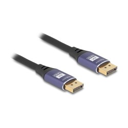 DELOCK DisplayPort Kabel 8K 60 Hz 2m flieder Metall — Buy in Cyprus with Fast Delivery