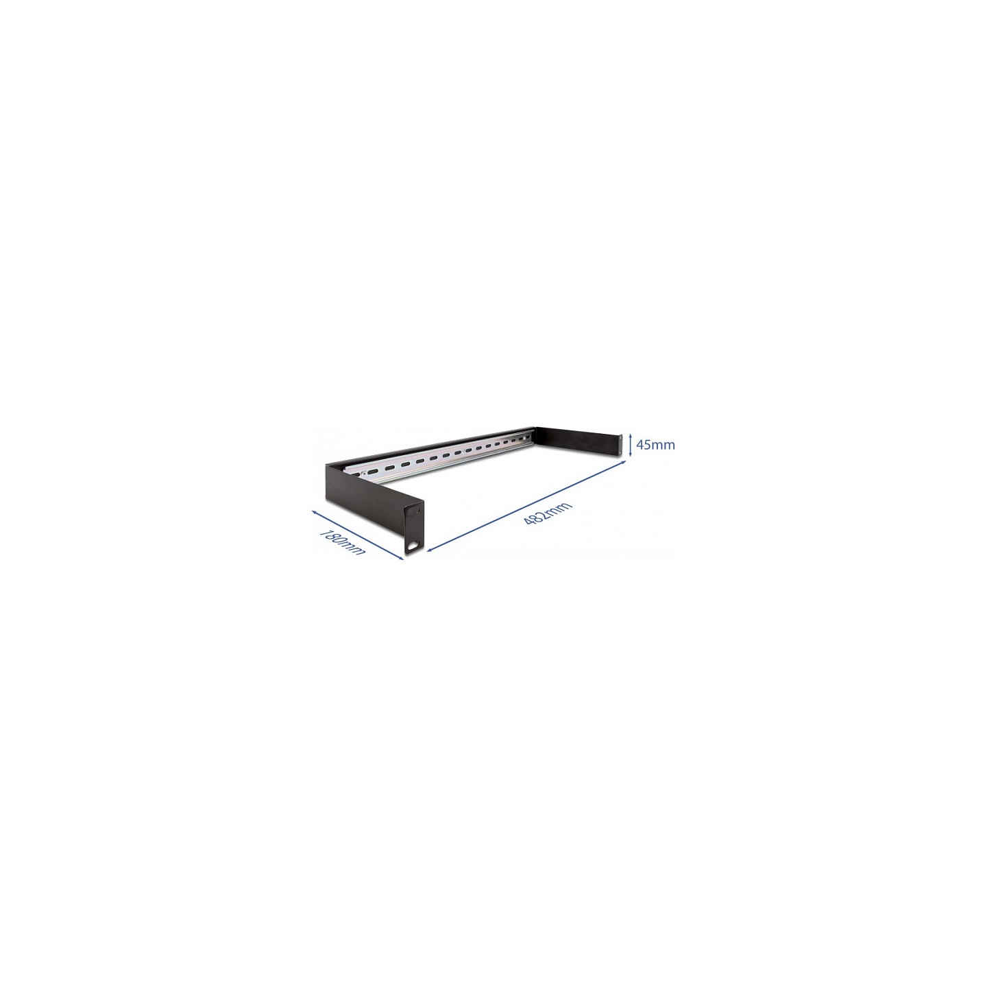 19? Hutschienenpanel 1 HE schwarz — Buy in Cyprus with Fast Delivery