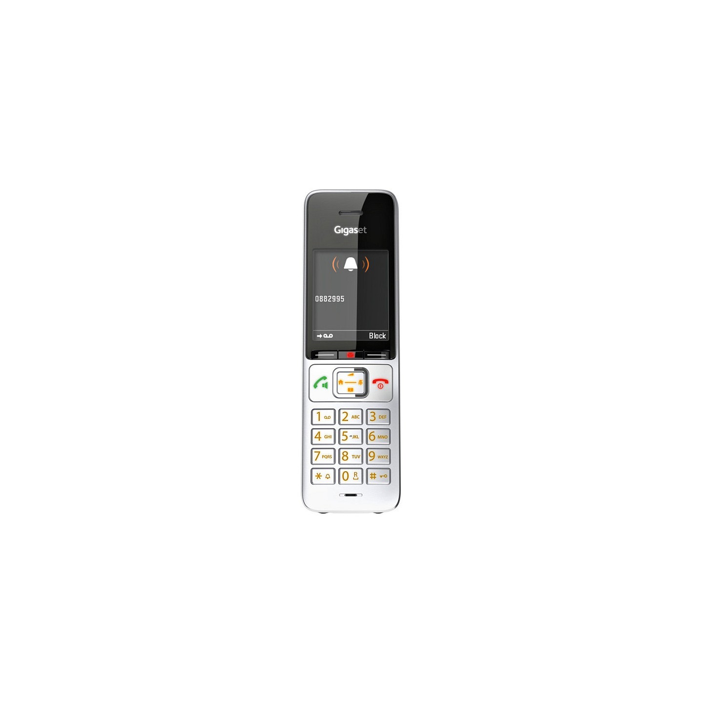 GIGASET COMFORT 500A silber schwarz 5.8 cm 2.2 Zoll TFT Farbdisplay Anrufbeantworter Freisprechen Telefonbuch Headset...