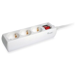 Equip Steckdosenleiste 3-fach Schuko 1.5m Kabel mit Schalter — Buy in Cyprus with Fast Delivery
