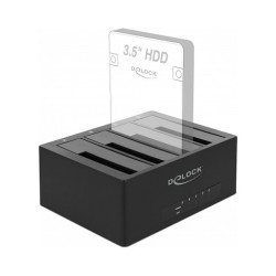 USB Type-CTM Dockingstation für 4 x SATA HDD SSD — Buy in Cyprus with Fast Delivery