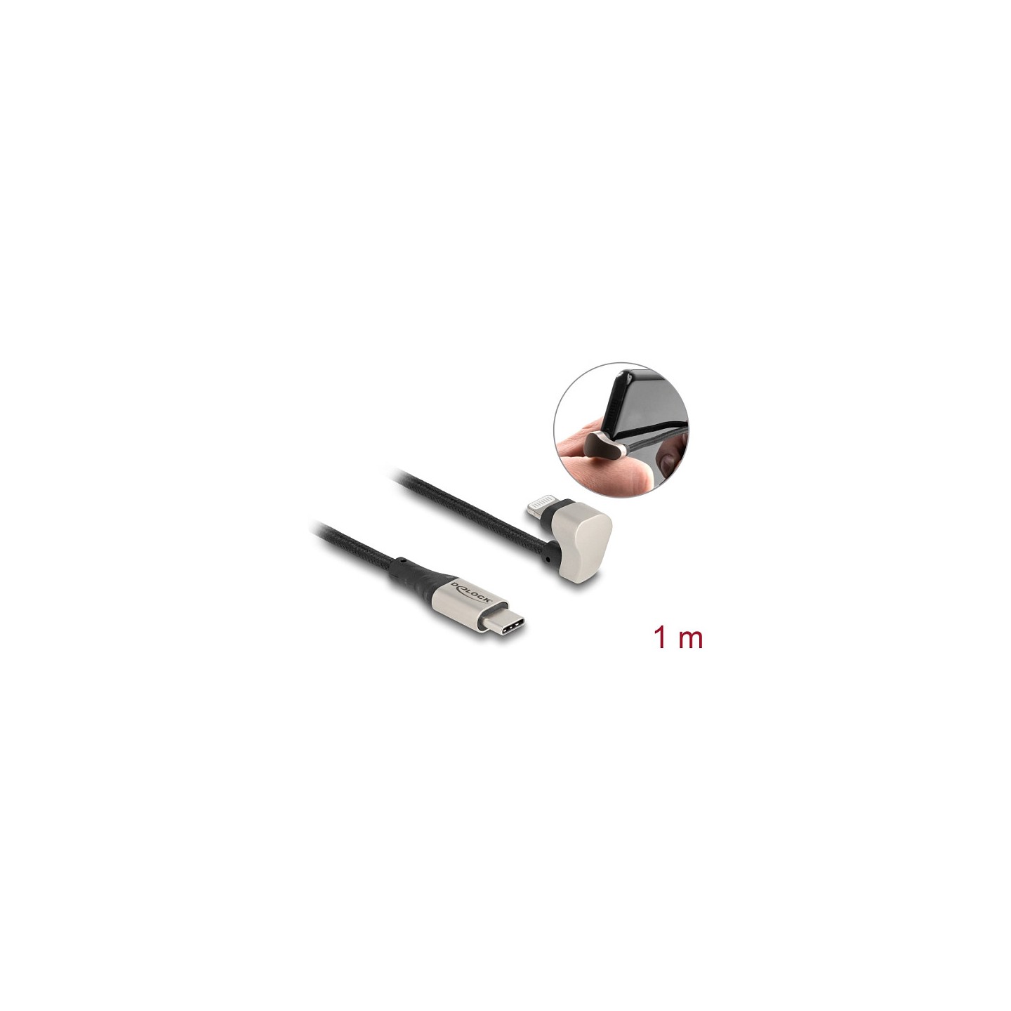 DELOCK USB 2.0 Kabel USB Type-C St to Lightning St 1m — Buy in Cyprus with Fast Delivery