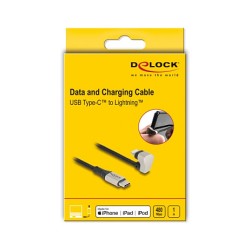 DELOCK USB 2.0 Kabel USB Type-C St to Lightning St 1m — Buy in Cyprus with Fast Delivery