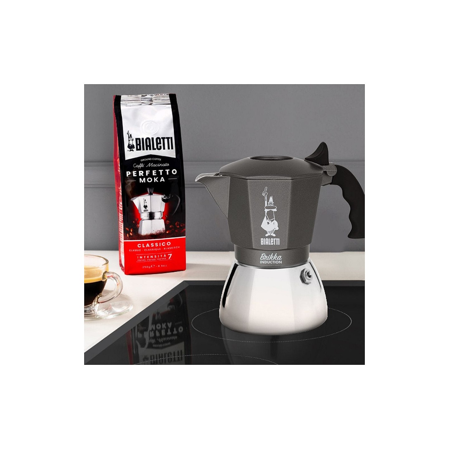 Bialetti Brikka 4TZ Induction — Buy in Cyprus with Fast Delivery