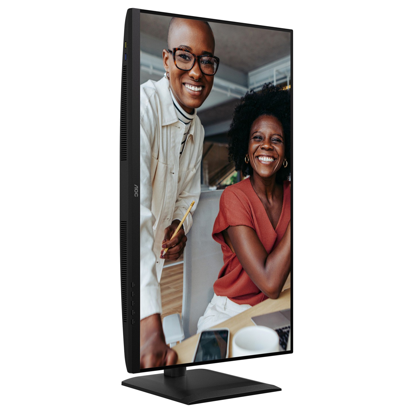 AOC 81.3cm (31.5') Q32E4U 16:09 2xHDMI+DP+USB IPS black — Buy in Cyprus with Fast Delivery