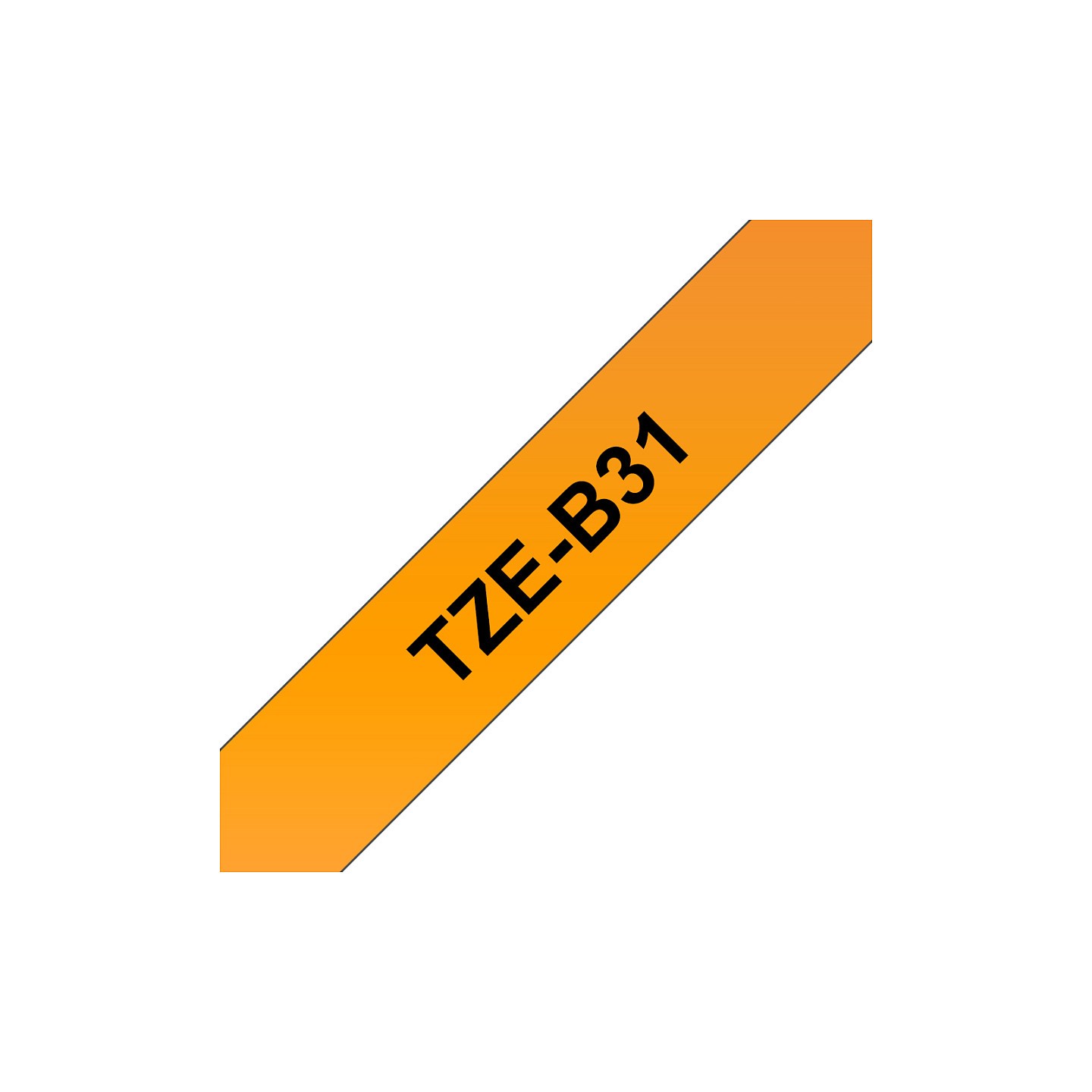 BROTHER P-Touch TZE-B31 schwarz auf neon orange 12mm — Buy in Cyprus with Fast Delivery