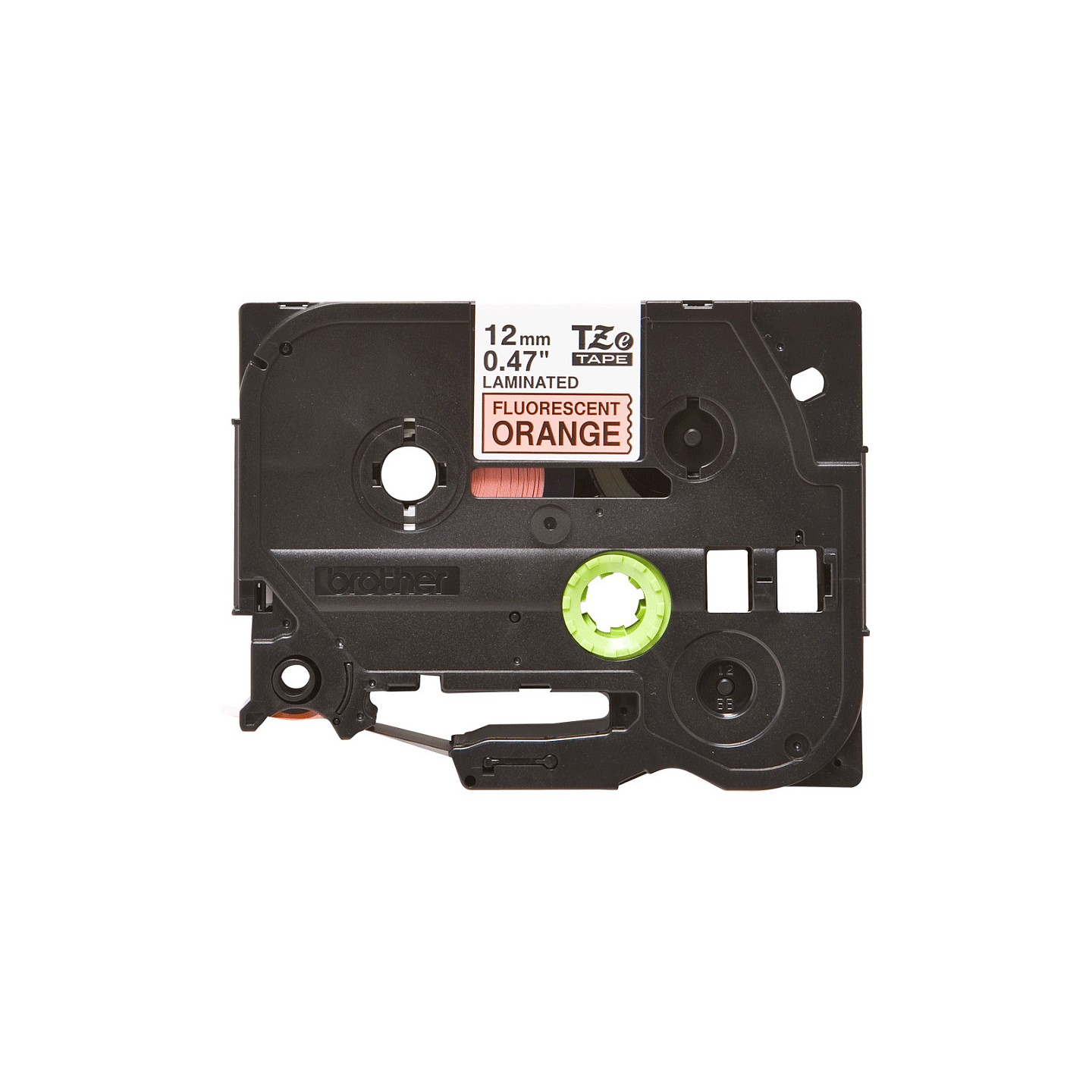 BROTHER P-Touch TZE-B31 schwarz auf neon orange 12mm — Buy in Cyprus with Fast Delivery